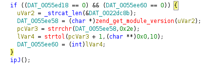 Version detection logic during loader initialization