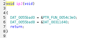 ipJ wiring Zend opcode handler and spec pointers into globals